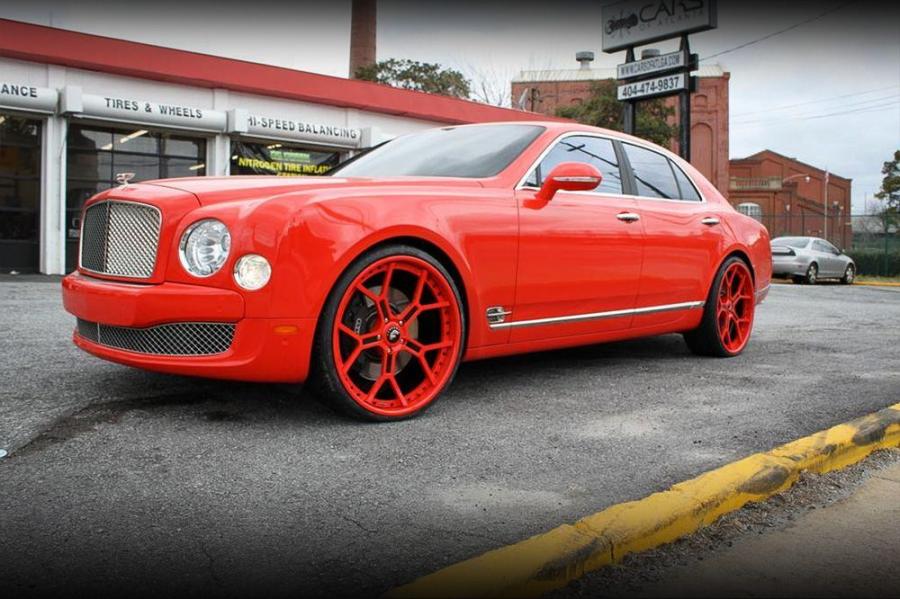 Bentley Mulsanne on Forgiato Wheels (GTR) '2016